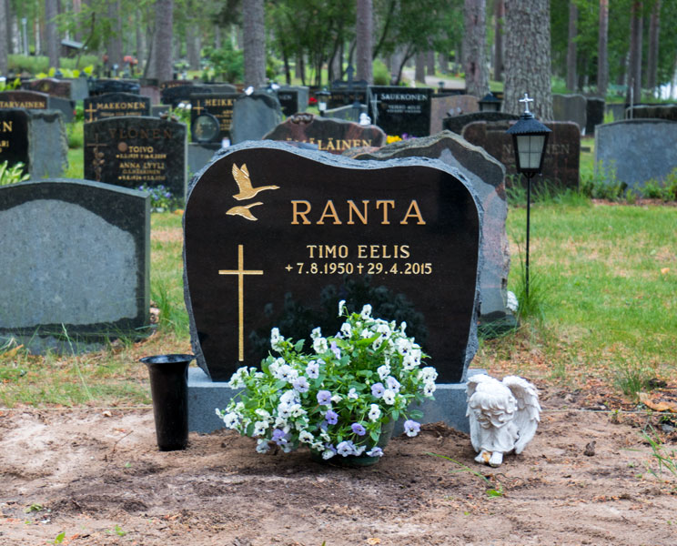 Hautakivi "Ranta"