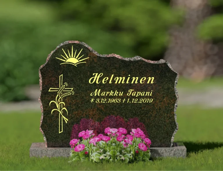 Hautakivi "Helminen"