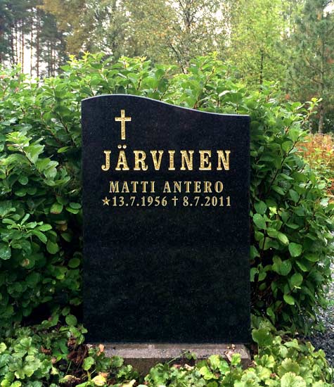 Hautakivi "Järvinen"