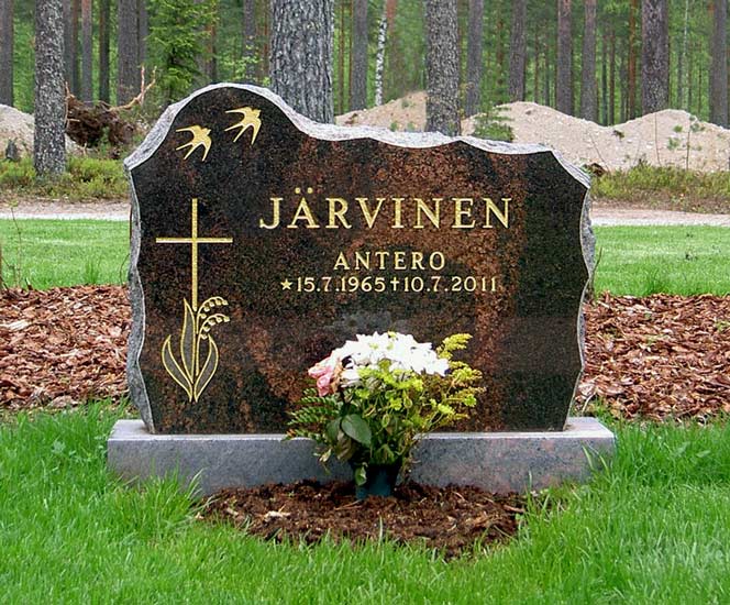 Hautakivi "Järvinen A."