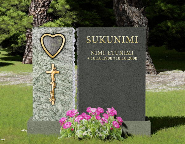 Hautakivi "Sydän"