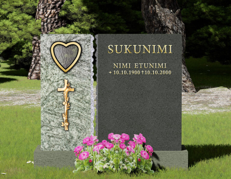 Hautakivi "Sydän"