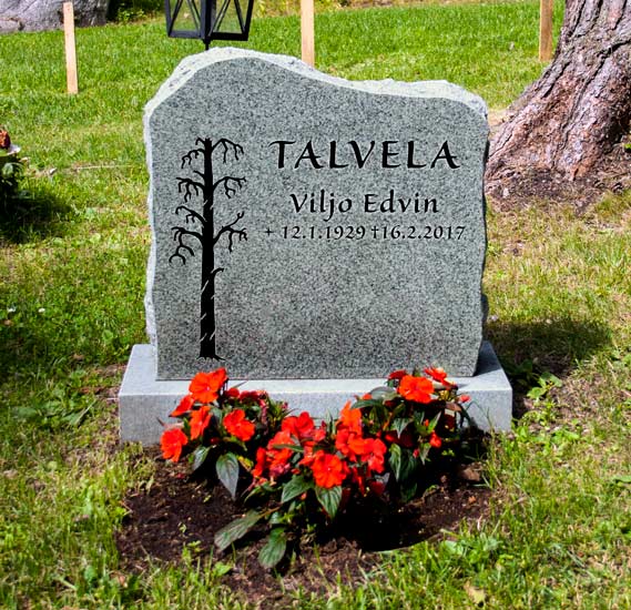 Hautakivi "Talvela"