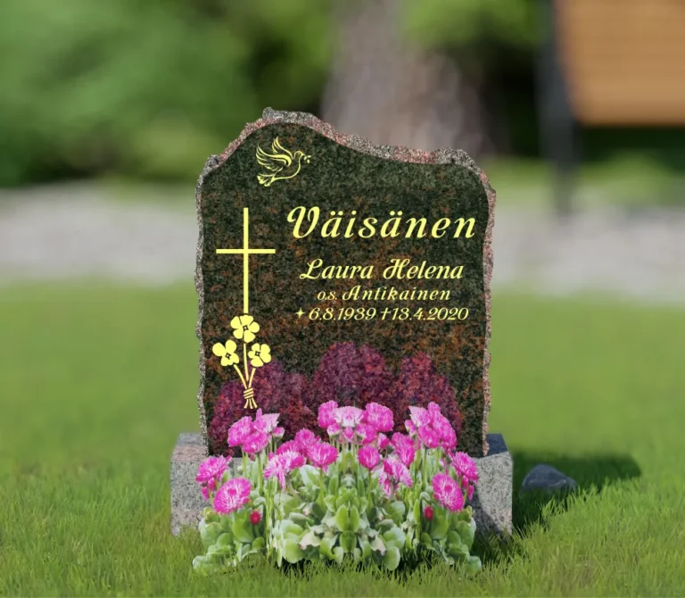 Hautakivi "Väisänen L."